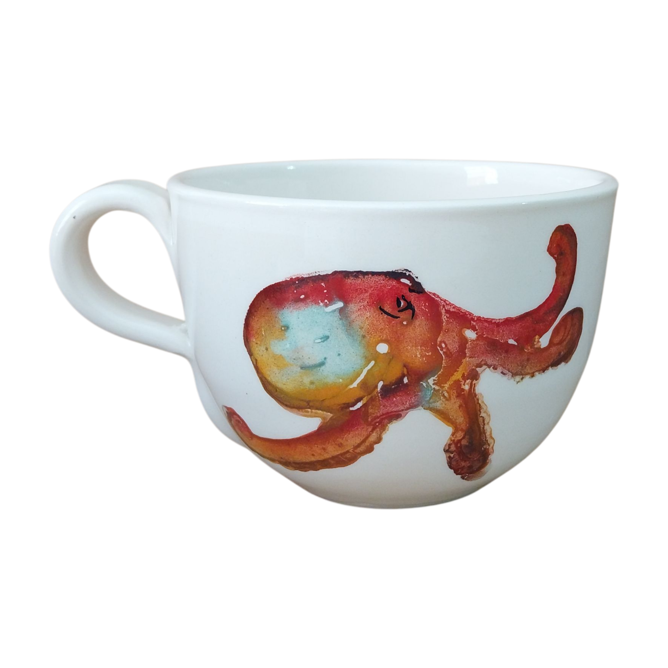 Taza de Desayuno Pulpo