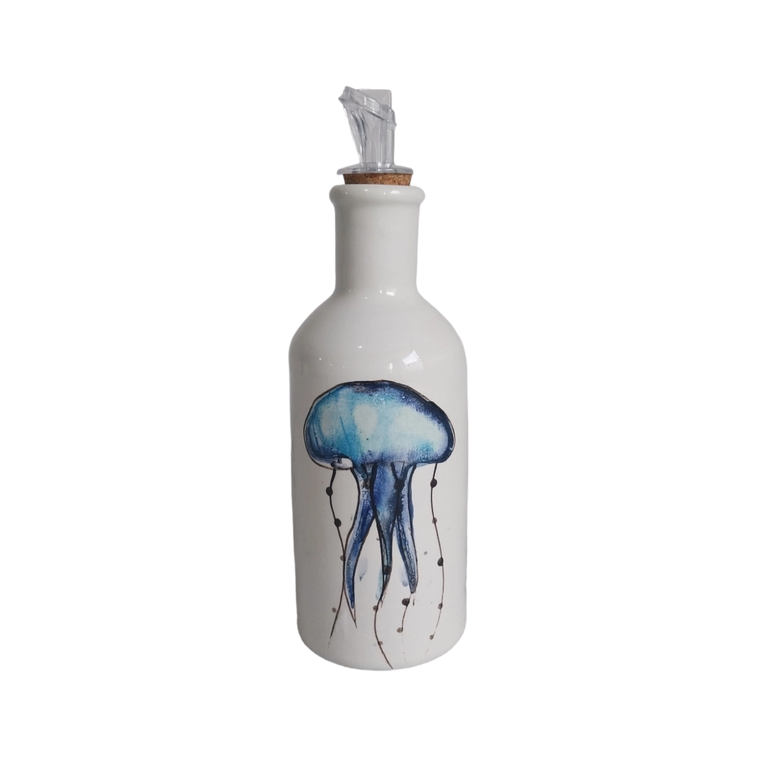 Aceitera de diseño medusa