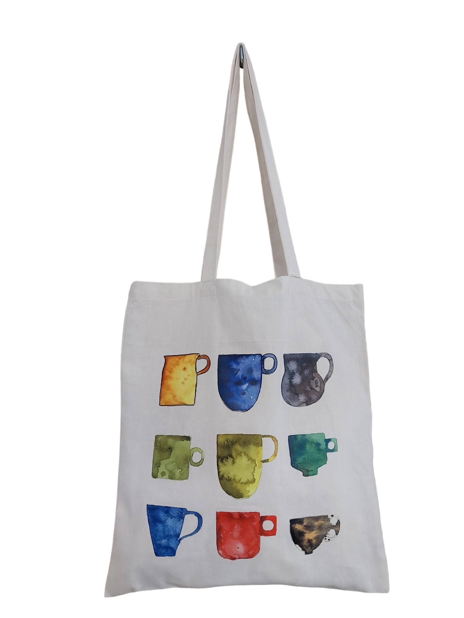 Tote Tazas Cerámica en Algodón Orgánico.