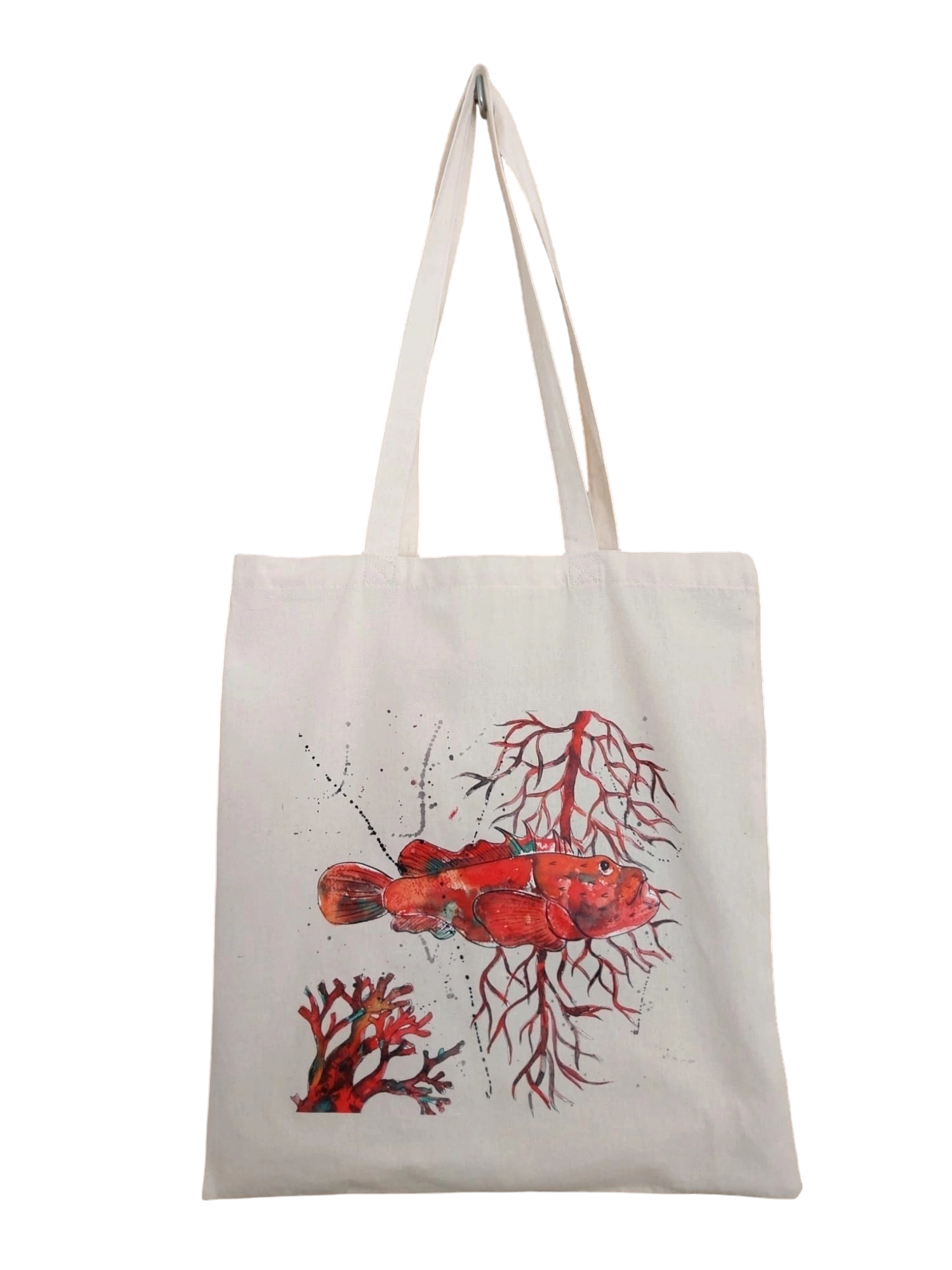 Tote Bag Caproig y Coral: Ecos Submarinos en Mallorca.