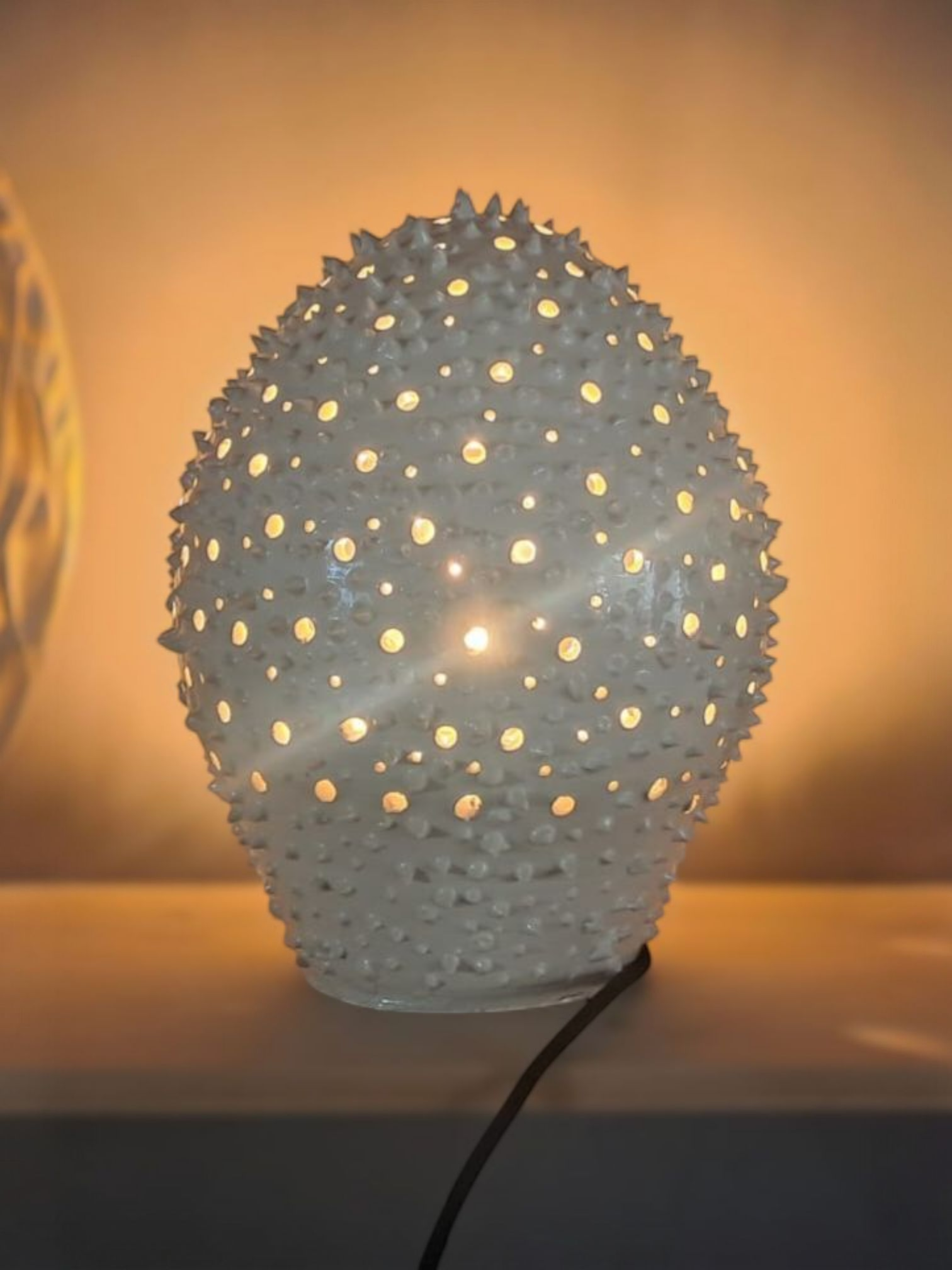 Handgefertigte Lampe 