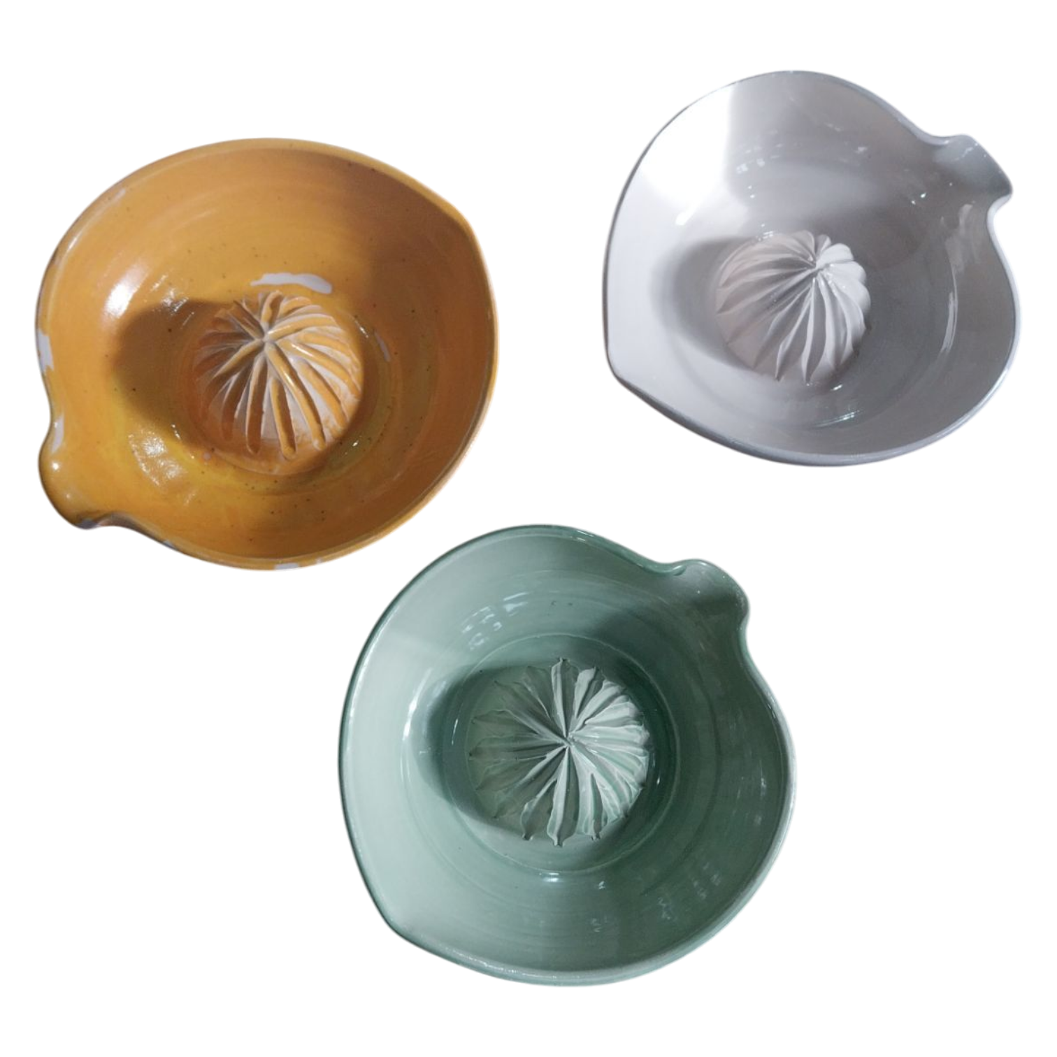 Exprimidor de Cerámica Artesanal - Disponible en Varios Colores